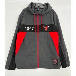 NBA Chicago Bulls Full Zip Hoodie Eastern Conference Established 1966 Mens XL